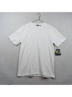 NWT*Burnside T-Shirt Off-White Essentials Eco Collection Men Sz M Preppy Read